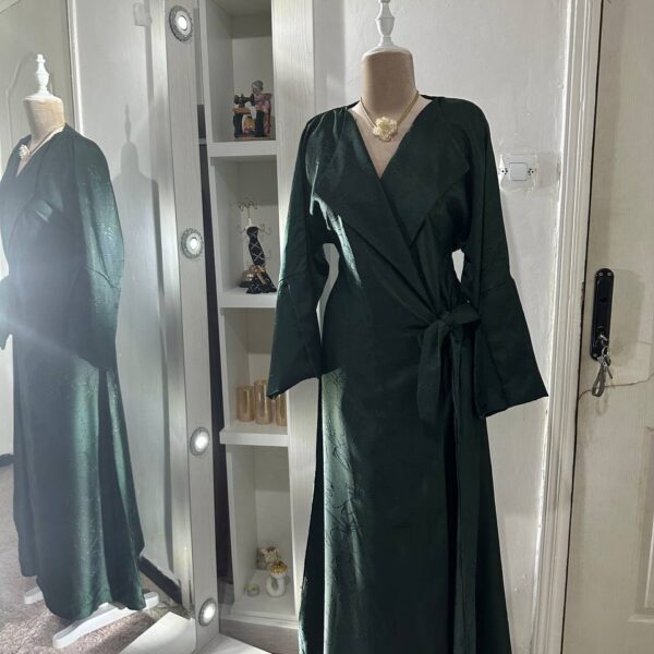 abaya green1